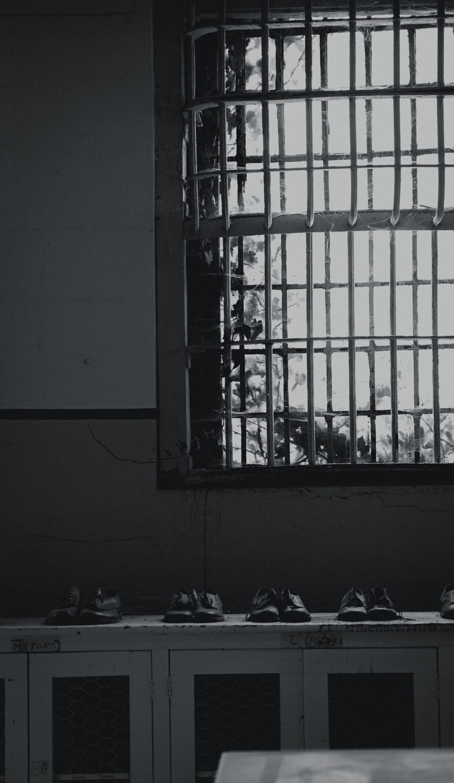 Alcatraz-Gefängniskleidung-Prison-Monochrom-Fotografie